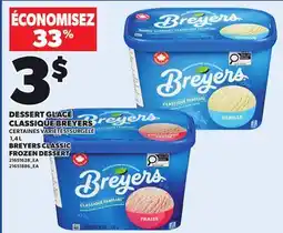 Provigo BREYERS CLASSIC FROZEN DESSERT, 1,4 L offer