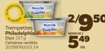 Provigo PHILADELPHIA DIPS, 227 G offer