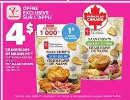Provigo PC NAAN CRISPS, 170 G offer