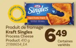 Provigo KRAFT SINGLES PROCESS CHEESE, 410 g offer