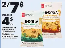 Provigo PC TORTILLA CHIPS, 320-350 G offer