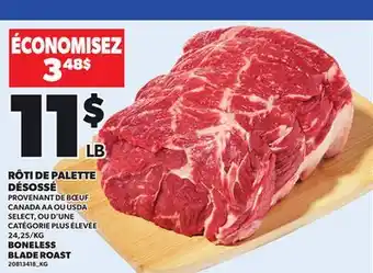Provigo BONELESS BLADE ROAST offer