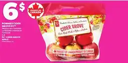 Provigo PC CIDER GROVE APPLE, 3 LB offer