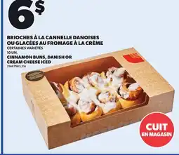 Provigo CINNAMON BUNS, DANISH OR CREAM CHEESE ICED, 10 UN offer