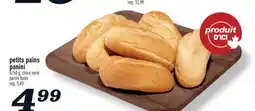 Marché Richelieu PETITS PAINS PANINI | PANINI BUNS offer
