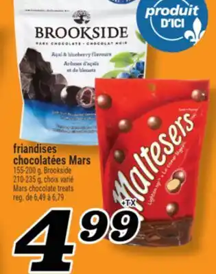 Marché Richelieu FRIANDISES CHOCOLATÉES MARS | MARS CHOCOLATE TREATS offer