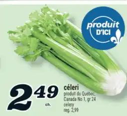 Marché Richelieu CÉLERI | CELERY offer