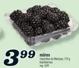 Marché Richelieu MÛRES | BLACKBERRIES offer
