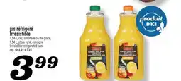 Marché Richelieu JUS RÉFRIGÉRÉ IRRÉSISTIBLE | IRRÉSISTIBLE REFRIGERATED JUICE offer