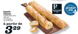 Marché Richelieu BAGUETTE FRANÇAISE PREMIÈRE MOISSON | PREMIÈRE MOISSON FRENCH BAGUETTE offer