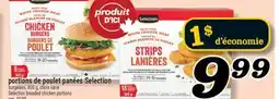 Marché Richelieu PORTIONS DE POULET PANÉES SELECTION | SELECTION BREADED CHICKEN PORTIONS offer