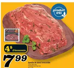 Marché Richelieu BAVETTE DE BOEUF IRRÉSISTIBLE | IRRÉSISTIBLE BEEF FLAP MEAT offer