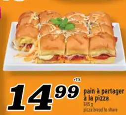 Marché Richelieu PAIN À PARTAGER À LA PIZZA | PIZZA BREAD TO SHARE offer