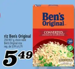 Marché Richelieu RIZ BEN'S ORIGINAL | BEN'S ORIGINAL RICE offer