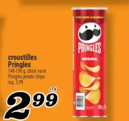 Marché Richelieu CROUSTILLES PRINGLES | PRINGLES POTATO CHIPS offer
