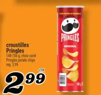 Marché Richelieu CROUSTILLES PRINGLES | PRINGLES POTATO CHIPS offer