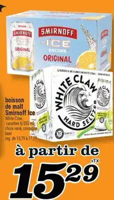 Marché Richelieu BOISSON DE MALT SMIRNOFF ICE | SMIRNOFF ICE BEER offer