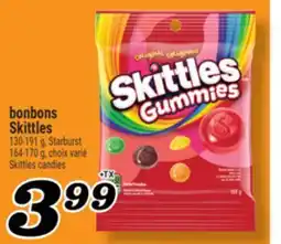 Marché Richelieu BONBONS SKITTLES | SKITTLES CANDIES offer