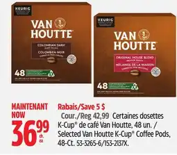 Canadian Tire Keurig Selected Van Houtte K-Cup Coffee Pods offer