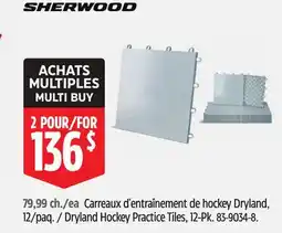 Canadian Tire Sherwood Dryland Hockey Practice Tiles, 12-Pk offer
