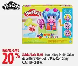 Canadian Tire Play-Doh Crazy Cuts offer