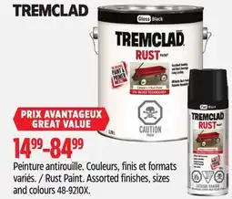 Canadian Tire Tremclad Rust Paint offer