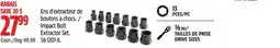 Canadian Tire Maximum Impact Bolt Extractor Set offer