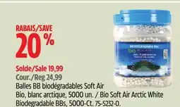 Canadian Tire Bio Soft Air Arctic White Biodegradable BBs offer