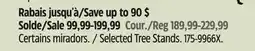 Canadian Tire Big Game Selected Tree Stands offer