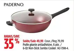 Canadian Tire PADERNO 6-Qt Non-Stick Jumbo Cooker offer