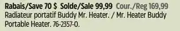 Canadian Tire Mr. Heater Buddy Portable Heater offer