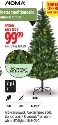 Canadian Tire NOMA Warm white LED lights offer