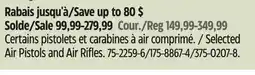 Canadian Tire Camo Selected Air Pistols and Air Rifles offer