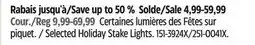 Canadian Tire Canvas Selected Holiday Stake Lights offer
