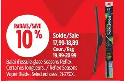 Canadian Tire Reflex Seasons Wiper Blade offer