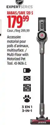 Canadian Tire Hoover Multi-Floor with Motorized Pet Tool offer