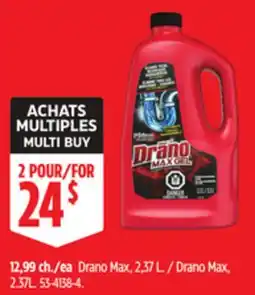 Canadian Tire Drano Max offer