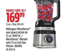 Canadian Tire Ninja BlendSense Blender with 72-oz Full-Size Pitcher offer