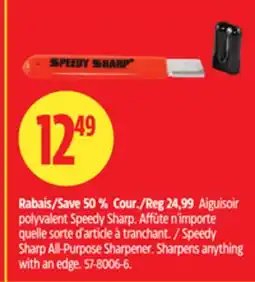 Canadian Tire Speedy Sharp All-Purpose Sharpener offer