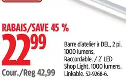 Canadian Tire NOMA 2´ LED Shop Light offer