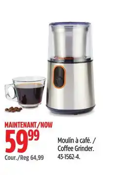 Canadian Tire Vida by Paderno Coffee Grinder offer