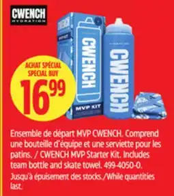 Canadian Tire CWENCH MVP Starter Kit offer