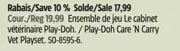 Canadian Tire Play-Doh Care 'N Carry Vet Playset offer