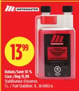 Canadian Tire MotoMaster Fuel Stabilizer offer