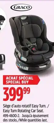Canadian Tire Easy Turn Rotating Car Seat offer