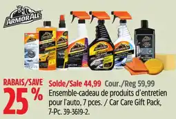 Canadian Tire Armor All Car Care Gift Pack, 7-Pc offer