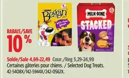 Canadian Tire Purina Selected Dog Treats offer