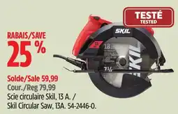 Canadian Tire Skil Circular Saw offer
