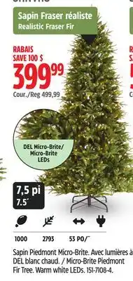 Canadian Tire Canvas Micro-Brite Piedmont Fir Tree offer
