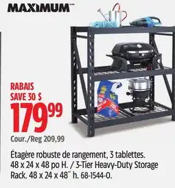 Canadian Tire 3-Tier Heavy-Duty Storage Rack offer